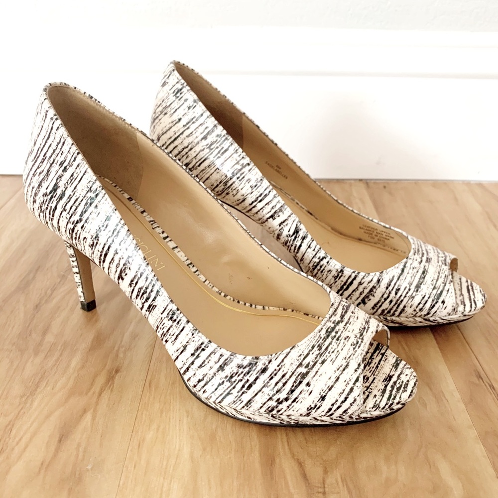 Enzo Angiolini Peep Toe High Heels